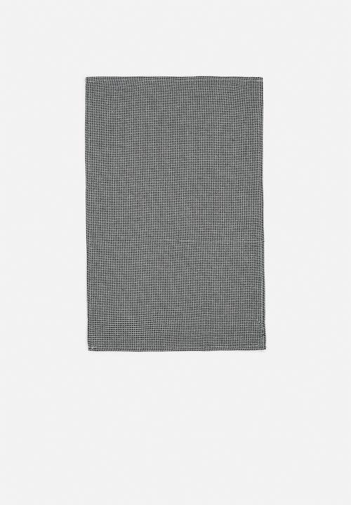 Excellent Houseware - Peta kitchen towel set of 3 - Grey