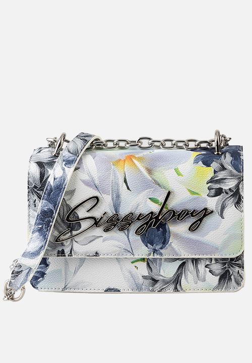 SISSY BOY - Fancy Florals - Blue/ White