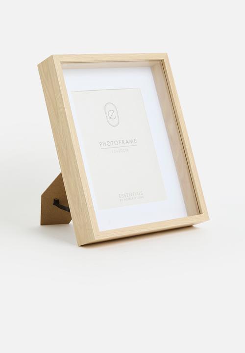 H&S - Photo Frame Natural Set of 2