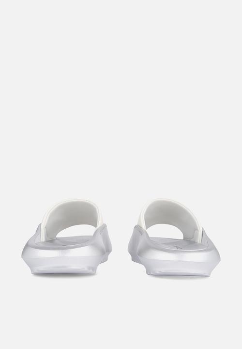 Calvin Klein - Hybrid slide - creamy white/silver