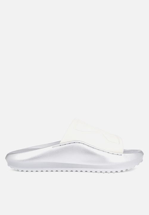 Calvin Klein - Hybrid slide - creamy white/silver
