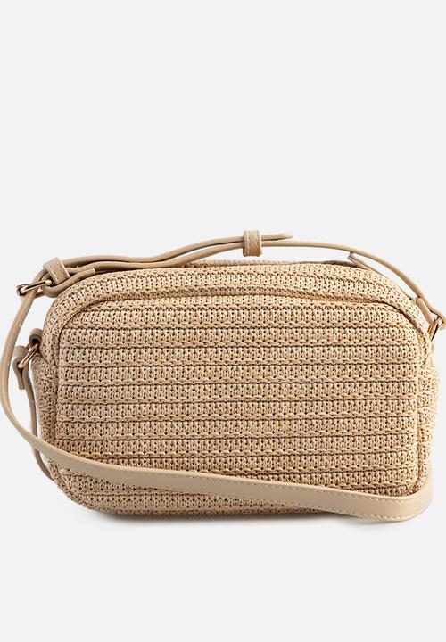 SISSY BOY - Woven Crossbody - Natural