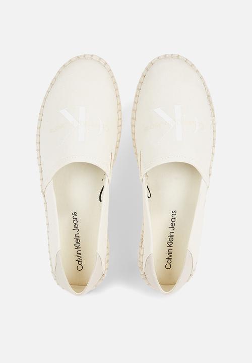 Calvin Klein - Espadrille slip on - creamy white/eggshell