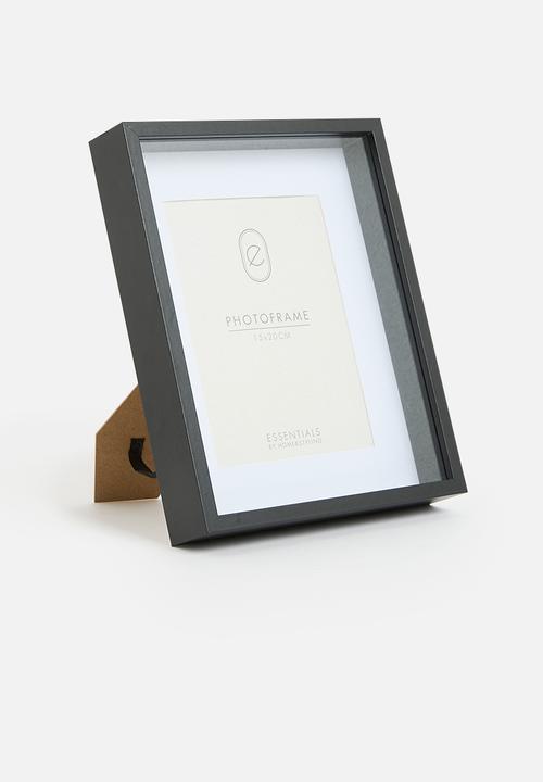 H&S - Photo Frame set of 2 - Black