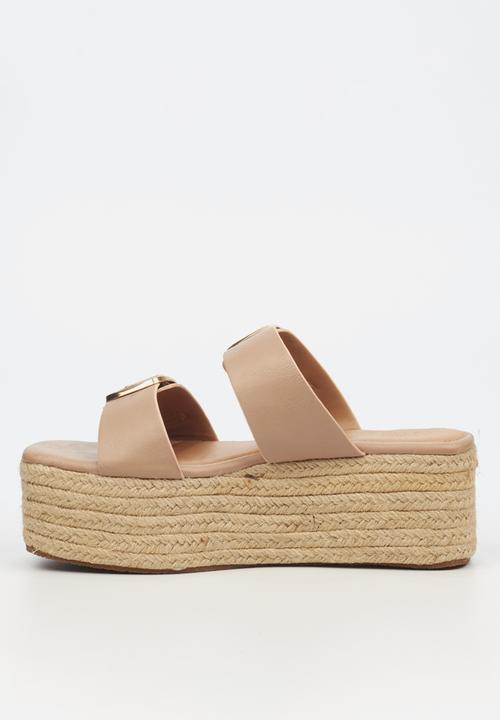 Miss Black - Hemp 1 espadrille - taupe