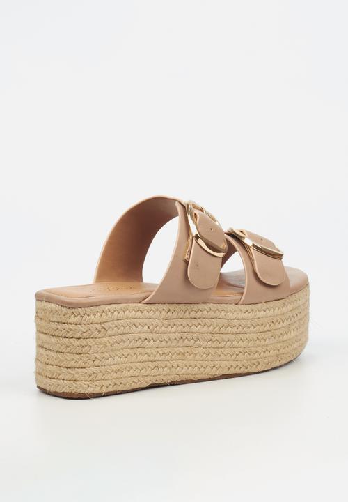 Miss Black - Hemp 1 espadrille - taupe