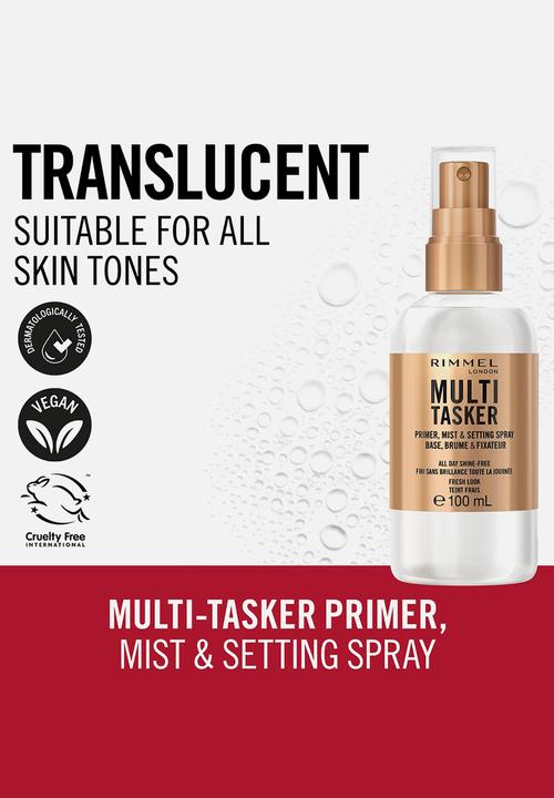 Rimmel - Multi-Tasker Primer - Mist & Setting Spray, 100 ml