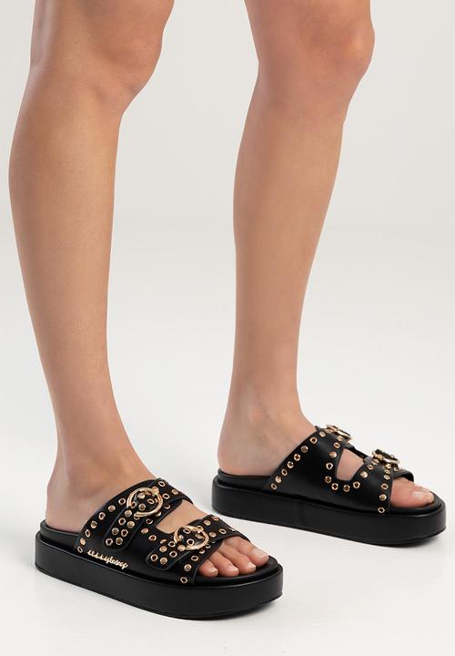 SISSY BOY - Stud slide - black