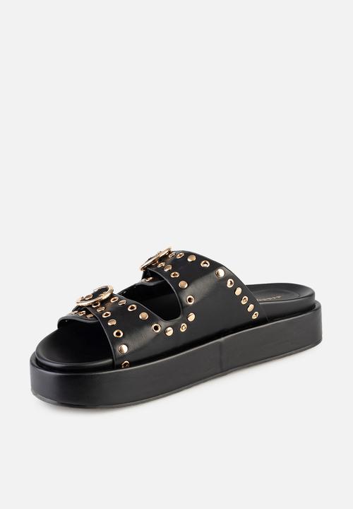 SISSY BOY - Stud slide - black