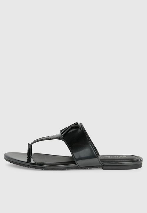 Calvin Klein - T-bar sandal - black