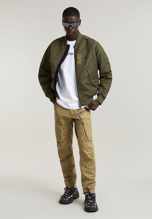 G-STAR - Rovic zip 3d regular tapered - safari