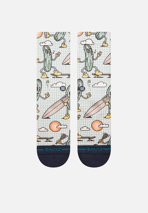 Stance Socks - Feeling Pickled Crew - Cream