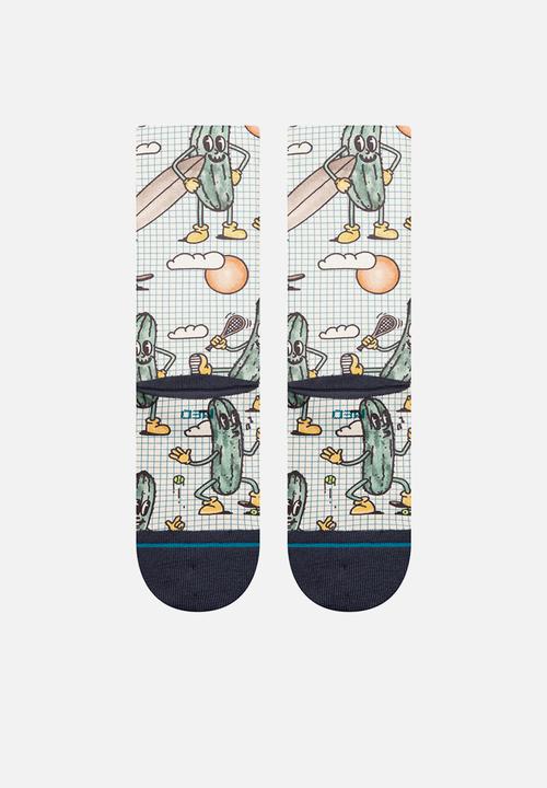 Stance Socks - Feeling Pickled Crew - Cream