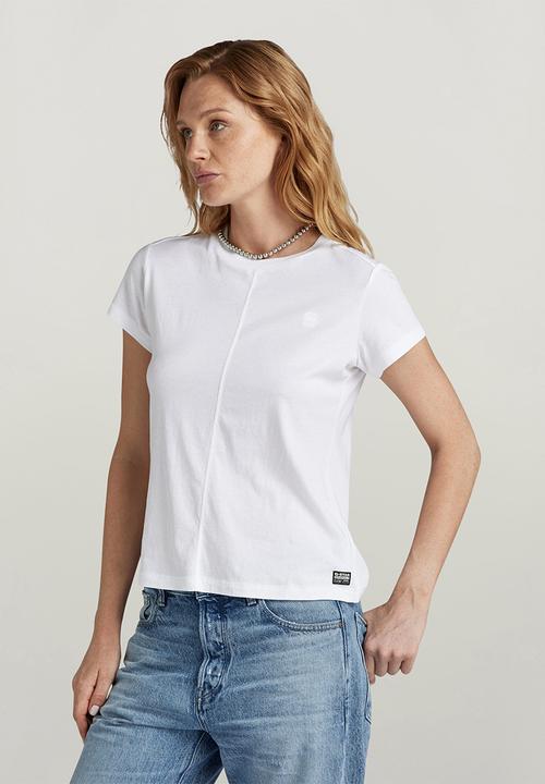 G-STAR - Front seam r t wmn - white