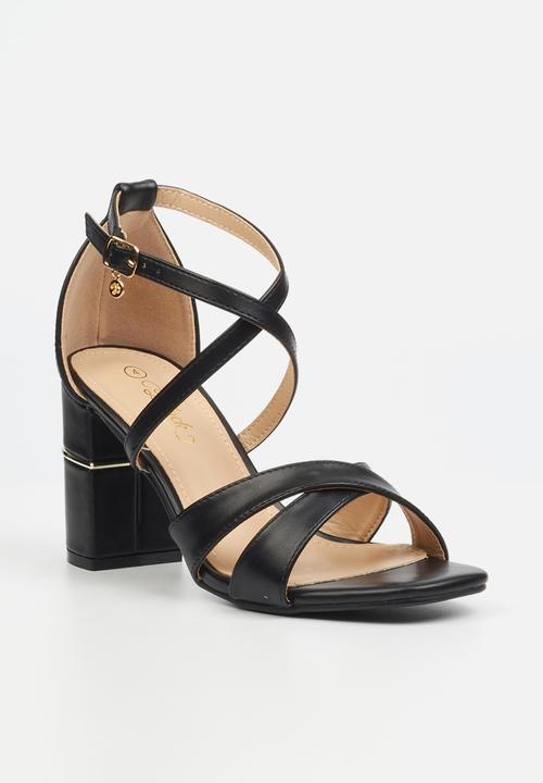 Miss Black - Café 1 block heel - black