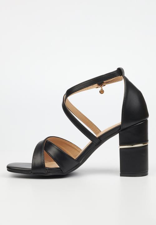 Miss Black - Café 1 block heel - black