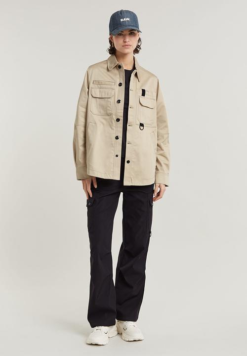 G-STAR - Tape overshirt wmn - westpoint khaki