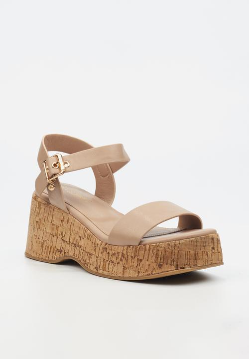 Miss Black - Melbec 1 wedge - taupe