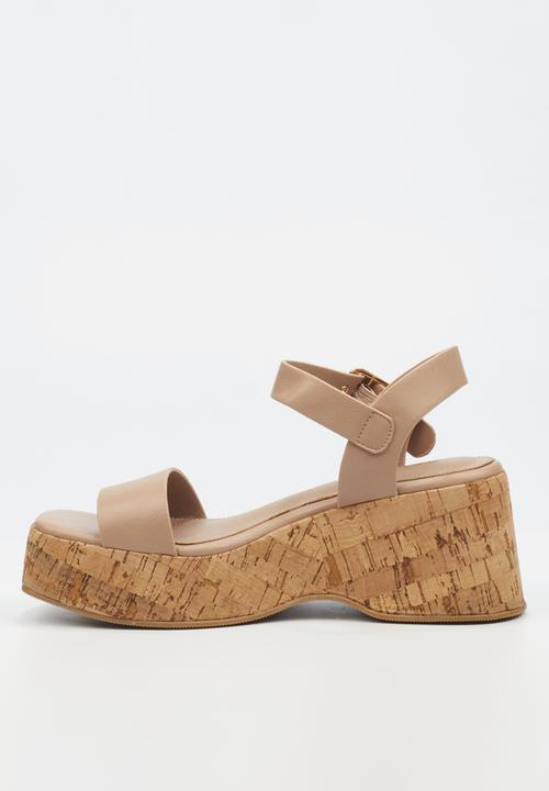 Miss Black - Melbec 1 wedge - taupe