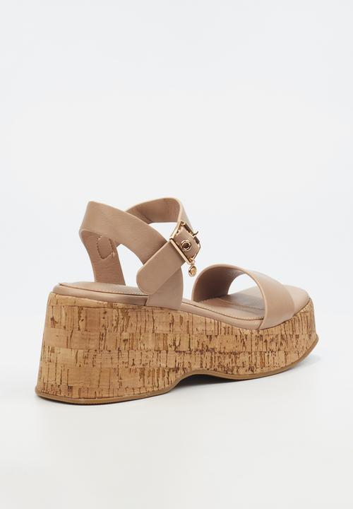 Miss Black - Melbec 1 wedge - taupe