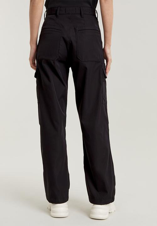 G-STAR - High waist cargo wmn - dk black