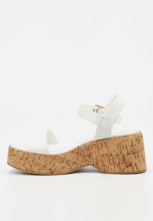 Miss Black - Melbec 1 wedge - white