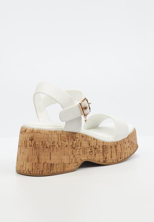 Miss Black - Melbec 1 wedge - white