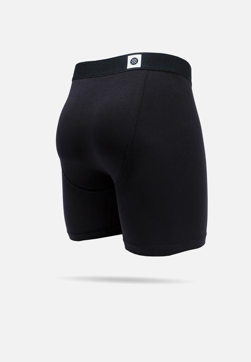 Stance Socks - Standard 6in boxer brief cotton blend - black