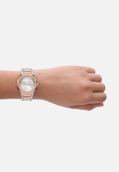 Armani Exchange - Andrea - Rose Gold & Silver
