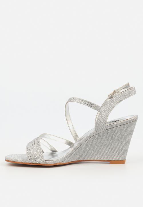 Butterfly Feet - Crysta 2 wedge - silver