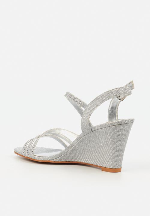 Butterfly Feet - Crysta 2 wedge - silver