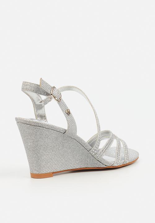 Butterfly Feet - Crysta 2 wedge - silver