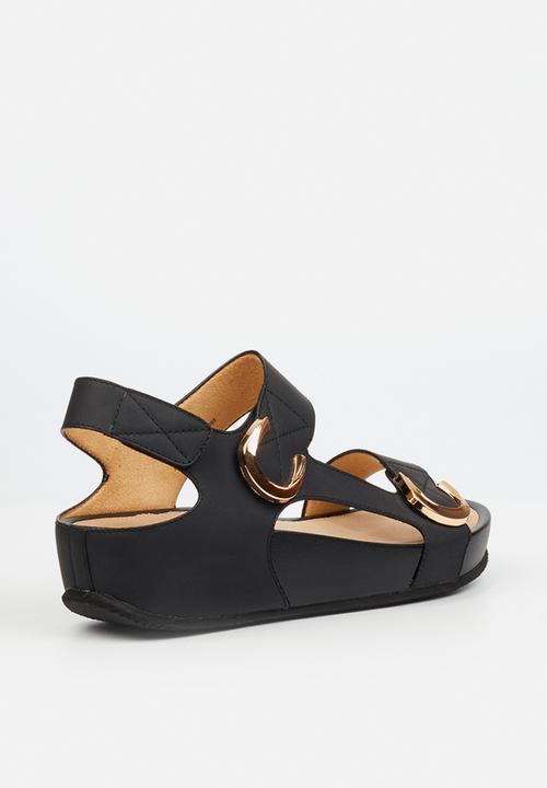 Butterfly Feet - Delia 11 slingback - black