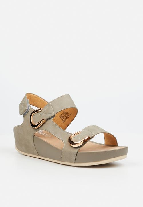 Butterfly Feet - Delia 11 slingback - grey
