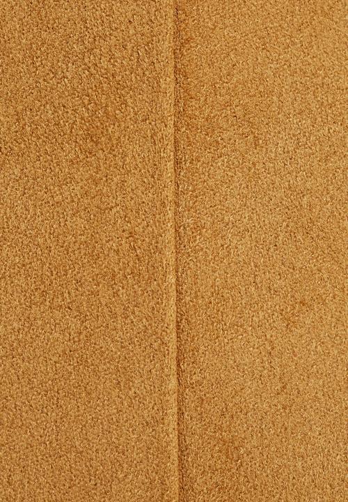 Pieces - Coline faux suede A-line skirt