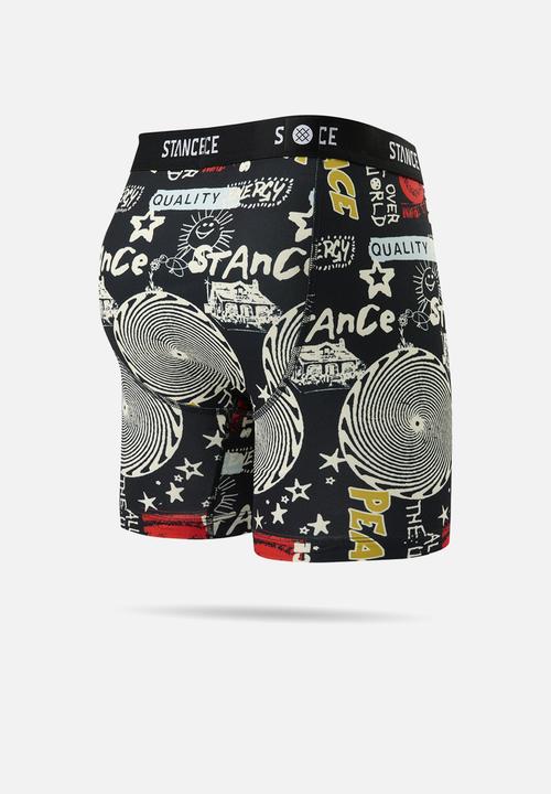 Stance Socks - All over boxer brief polyblend - black