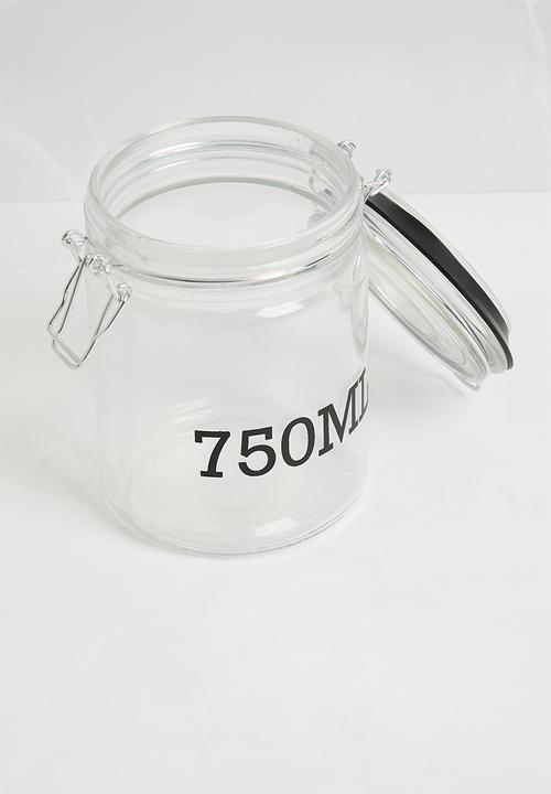 Excellent Houseware - Scandi kitchen food storage set of 3