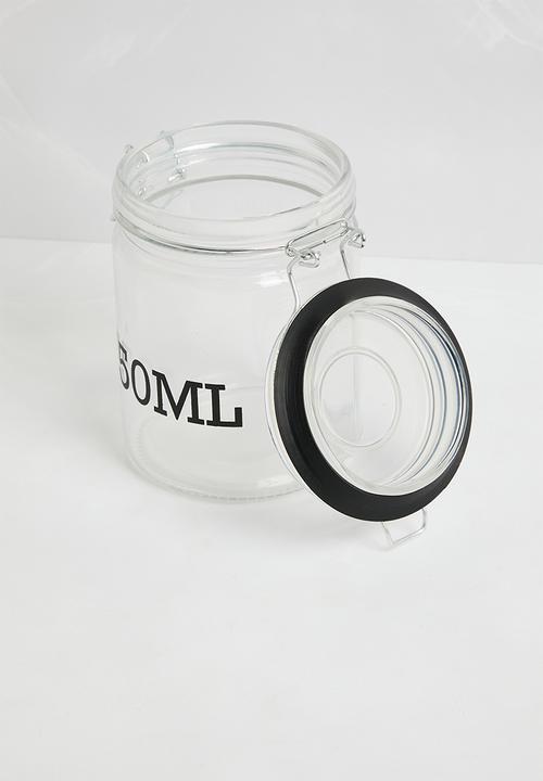 Excellent Houseware - Scandi kitchen food storage set of 3