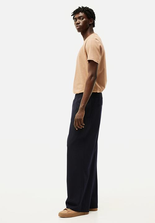 H&M - Slim fit pima cotton T-shirt - light brown
