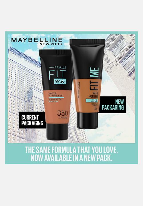 Maybelline - FIT ME!® Matte + Poreless Foundation - 362 Deep Golden