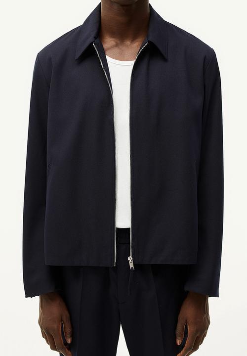 H&M - Slim fit tailored joggers - navy