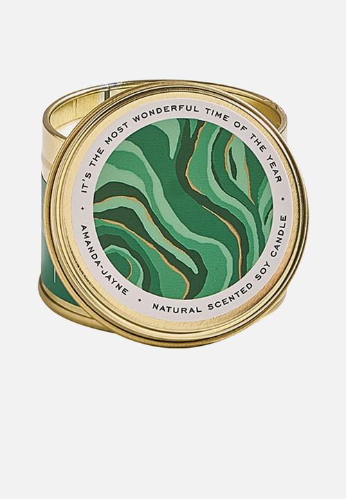 Amanda Jayne - Festive Travel Tin Candle Greenhouse