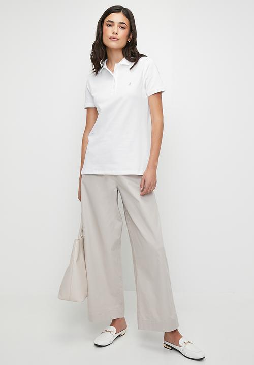 POLO - Wmn Margot Short Sleeve Golfer - White