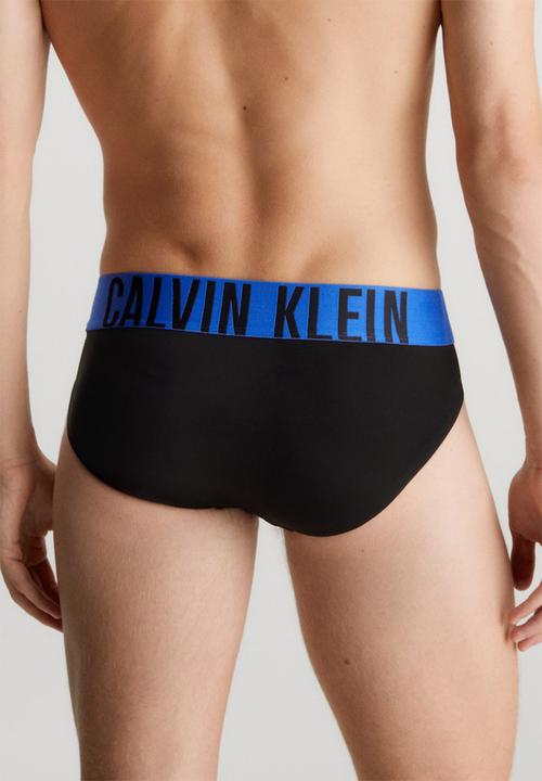 Calvin Klein - Hip Brief 3 Pack - Black