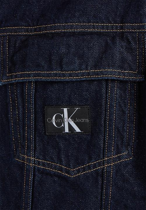 Calvin Klein - Boxy Denim Jacket - Denim Rinse