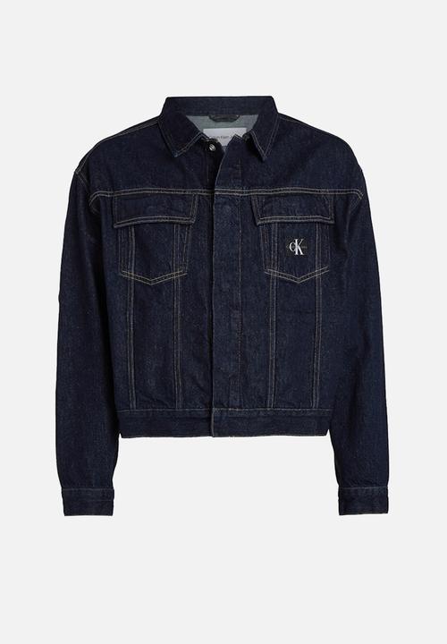 Calvin Klein - Boxy Denim Jacket - Denim Rinse