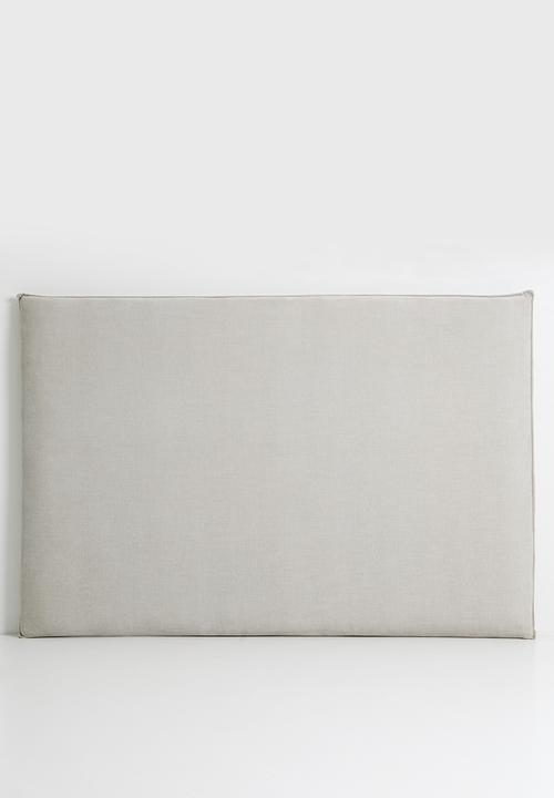 Sixth Floor - Sabie slip cover headboard - natural