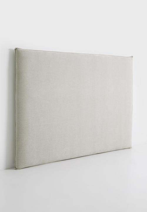 Sixth Floor - Sabie slip cover headboard - natural