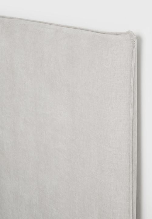 Sixth Floor - Sabie slip cover headboard - natural