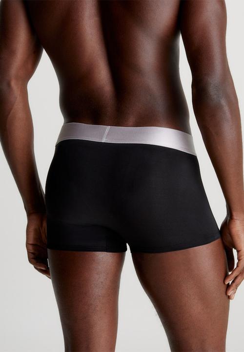 Calvin Klein - Low Rise Trunk 3 Pack - Black